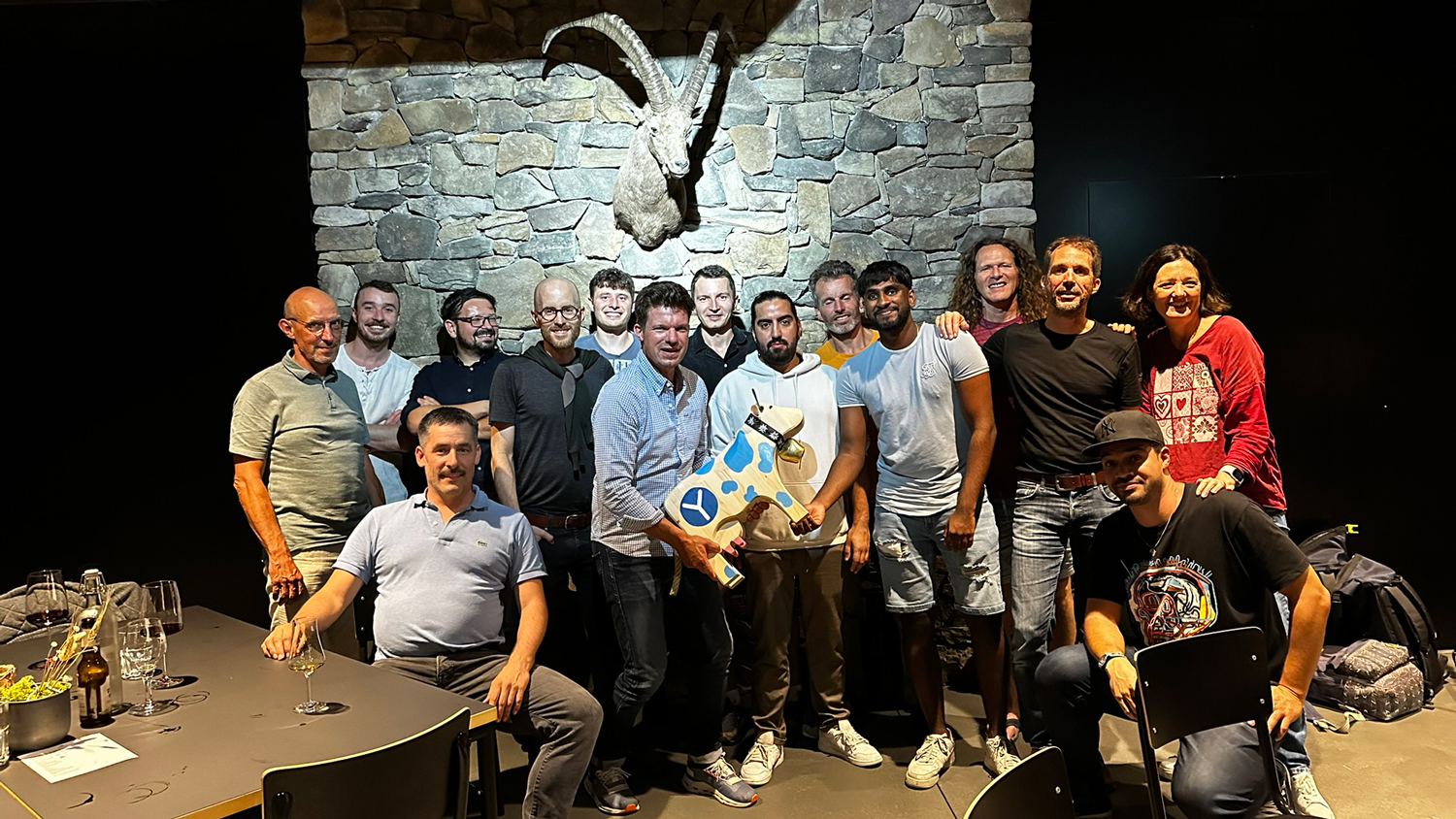 2024: Teamausflug bei Trauffer mit Youhli